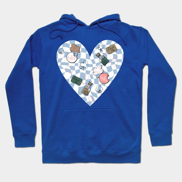 Tea Party Heart Hoodie by ameemax